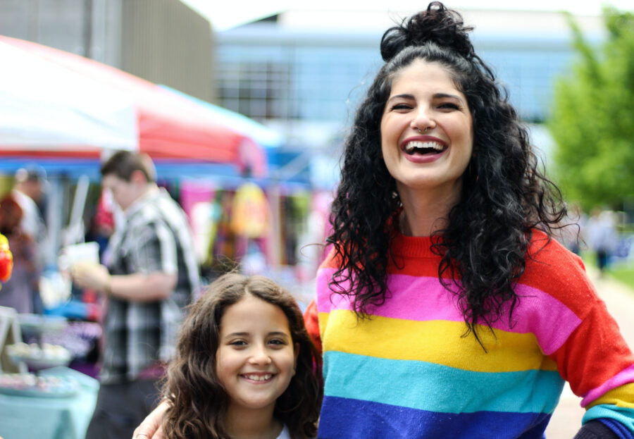 Transgender parenting being happy